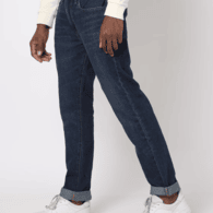 Men Light-Wash Tapered Slim Fit Jeans